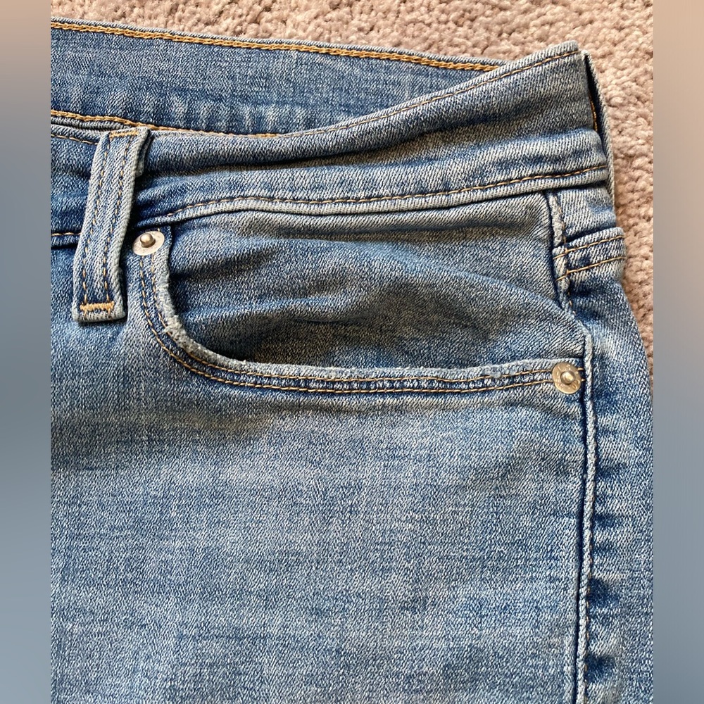 Levi’s Classic Bootcut Womens Blue Denim Jeans 20W Plus Pants Stretch - Picture 2 of 8